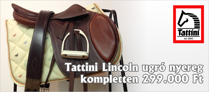 Tattini Lincoln ugró nyereg kompletten