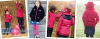 Rider's clothing for kids in the winter season