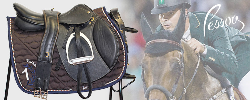 Professional Pessoa Jumping Saddle Set