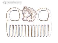 Mane Comb Metal