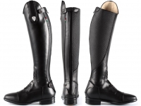 Tattini Retriever Laced High Shin Long Riding Tall Boots With Grip Inserts