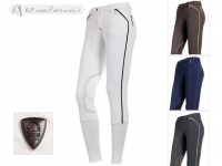 Tattini Ladies Breeches Ginestra With Suede Knee Patch