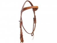 Brad Ren's Headstall With Floral Decoration On Sides