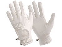 Tattini Gloves Elastic Inserts White