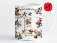 Bögre Western Rodeo Life