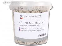 Mane Plaiting Bands In Bucket, Black (400G)