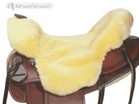 Sheepskin Western Saddle Seat Cover
