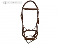 Daslö Headstall Padded Stainless Steel