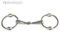 Gag Bit Stainless Steel With Nylon Cheeks