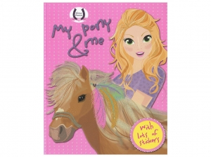 Horses Passion - My Pony And Me (Pink) (Matricás Füzet)