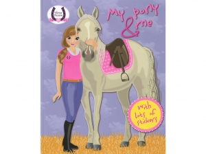 Horses Passion - My Pony And Me (Purple) (Matricás Füzet)