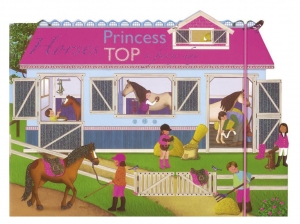 Princess Top - Horses: A Funny Day (Pink) (Matricás Füzet)
