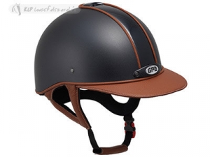 Gpa Classic Leather 2X Riding Helmet