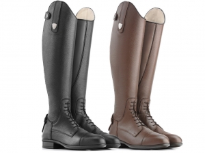 Tattini Breton Close Contact Laced Long Riding Tall Boots