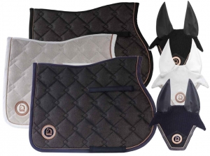 Saddlecloth/flyveil Laminated Showjumping Set Tattini