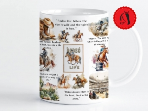Mug Western Rodeo Life