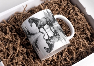 Mug Mirrored Horse