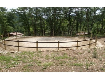 Hippocenter Líunge Ring Beo-Band Fences (10 - 20 M, 2 Rails)