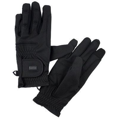 Tattini Gloves Elastic Inserts White