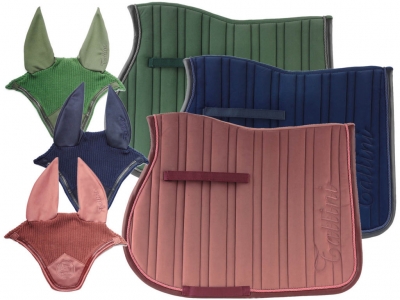 Saddlecloth/flyveil Laminated Showjumping Set Tattini