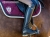 Tattini Breton Laced Grained Leather High Shin Long Riding Tall Boots