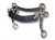 Pessoa Hackamore Bit With Neoprene Coating Stainless Steel