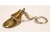 Antiqued Keychain With Horse Hoof