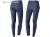 Tattini Girls Pull-On Breeches (Leggings) In Stretch Twill Denim With Suede Knee Patch