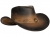 Rugged Earth Leather Western Hat