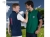 Tattini Man Polo Shirt With Colour Contrast Sleeves