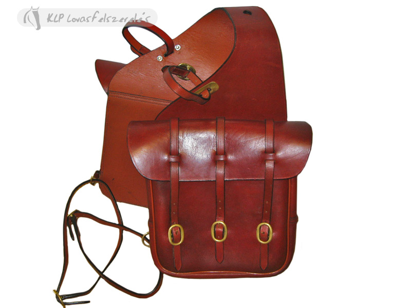 Saddle Bag With 3 Buckles