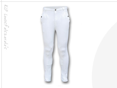 Daslo Man Breeches White