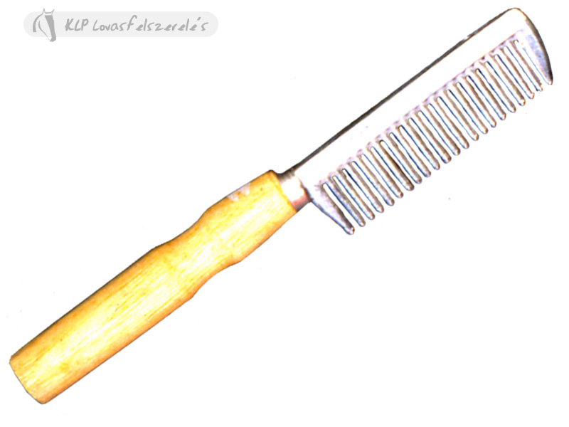 Mane Comb With Wooden Handle