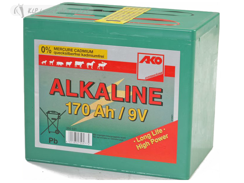 Villanypásztor Elem Alkáli (9V, 170Ah)