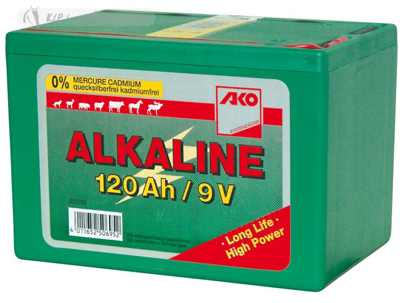 Villanypásztor Elem Alkáli (9V,120Ah)