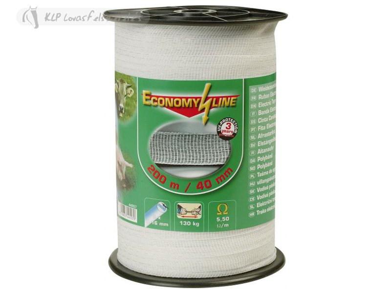 Villanypásztor Szalag (40Mm, 200M)