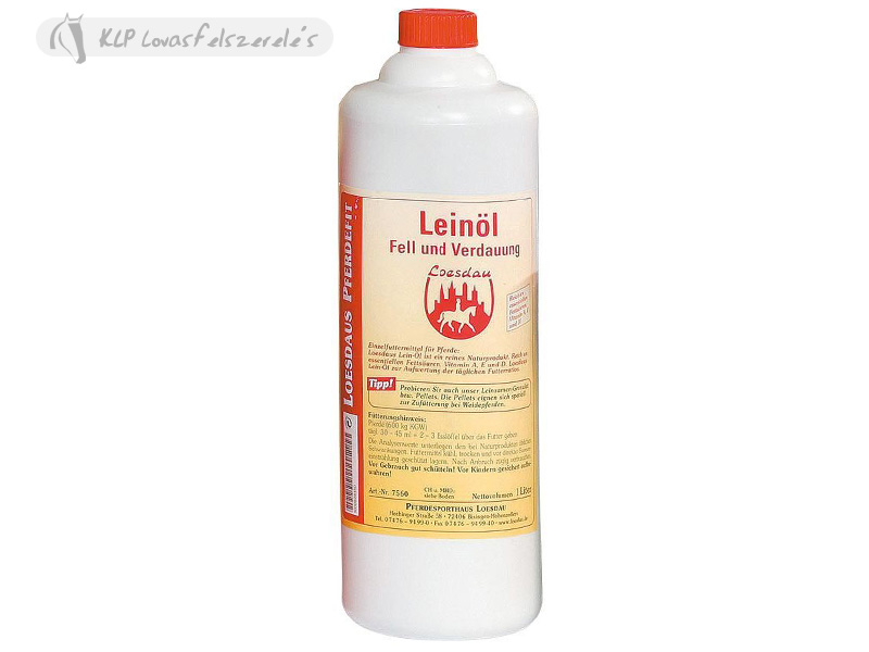 Lenolaj Loesdau Pferdefit (1 Liter)