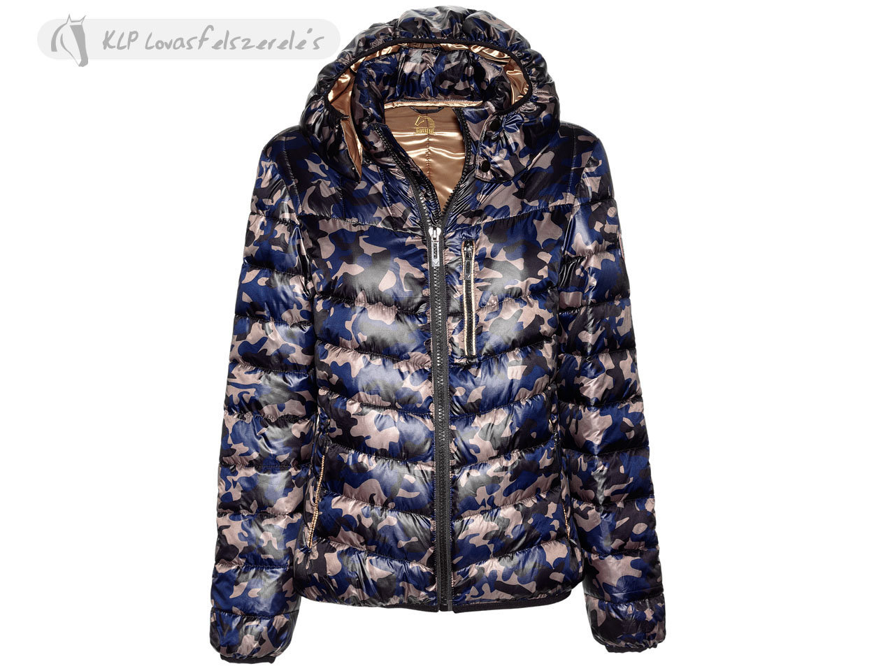 Tattini Unisex Grosseto Camouflage Down Jacket