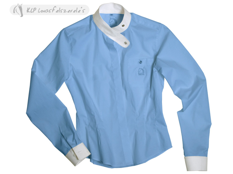 Tattini Women's Shirt Long Sleeves Blue