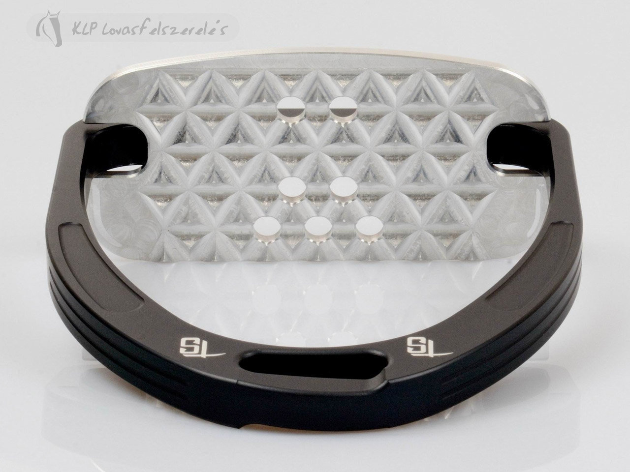 noir /Étriers IRIS CROSS Country TECH STIRRUPS