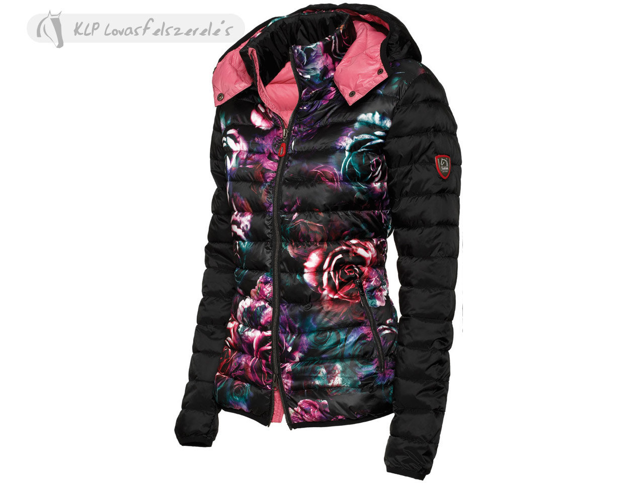 Tattini Lucca Ladies Flower-Print Down Jacket