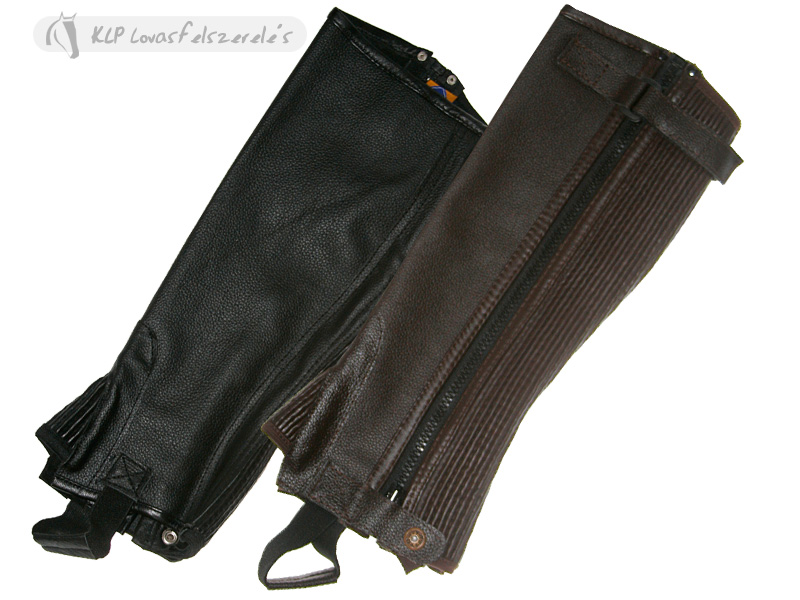 Daslo Leather Half Chaps