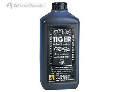 Bőrfesték Fekete Tiger (500 Ml)
