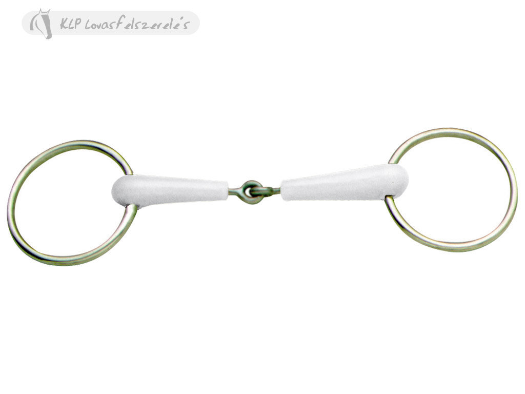 Daslö Loose 75 Mm Ring Snaffle Bit With Mint Flavoring