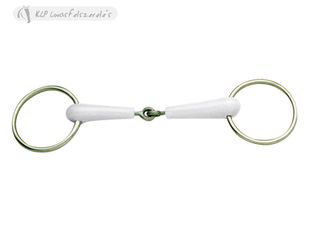 Daslö Loose 65 Mm Ring Snaffle Bit With Mint Flavoring