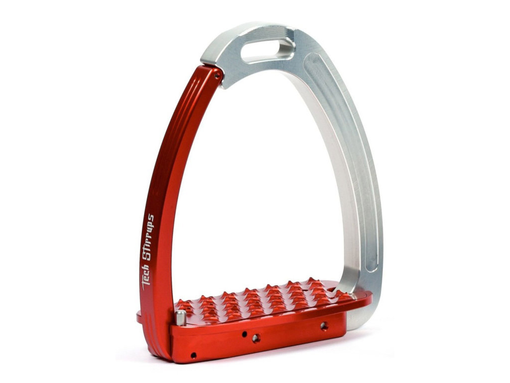 TuffRider Tech Safety Stirrups - Aluminum Alloy Side Opening Equestrian Stirrups