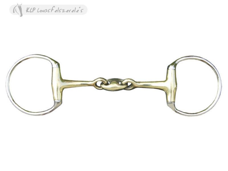 Eggbutt Snaffle With Lozenge + Argentan Coating 18Mm