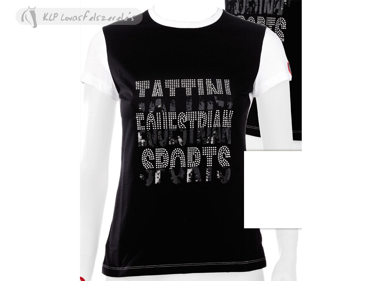Tattini Ladies Bicolor Rhinestone T-Shirt
