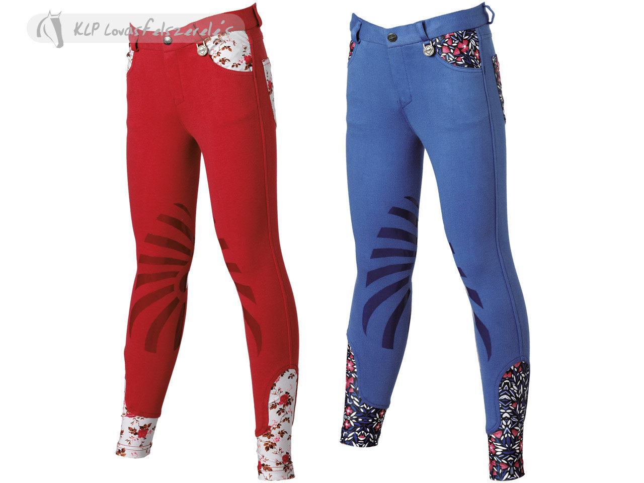 Daslö Girl Breeches With Silicone Knee Patch