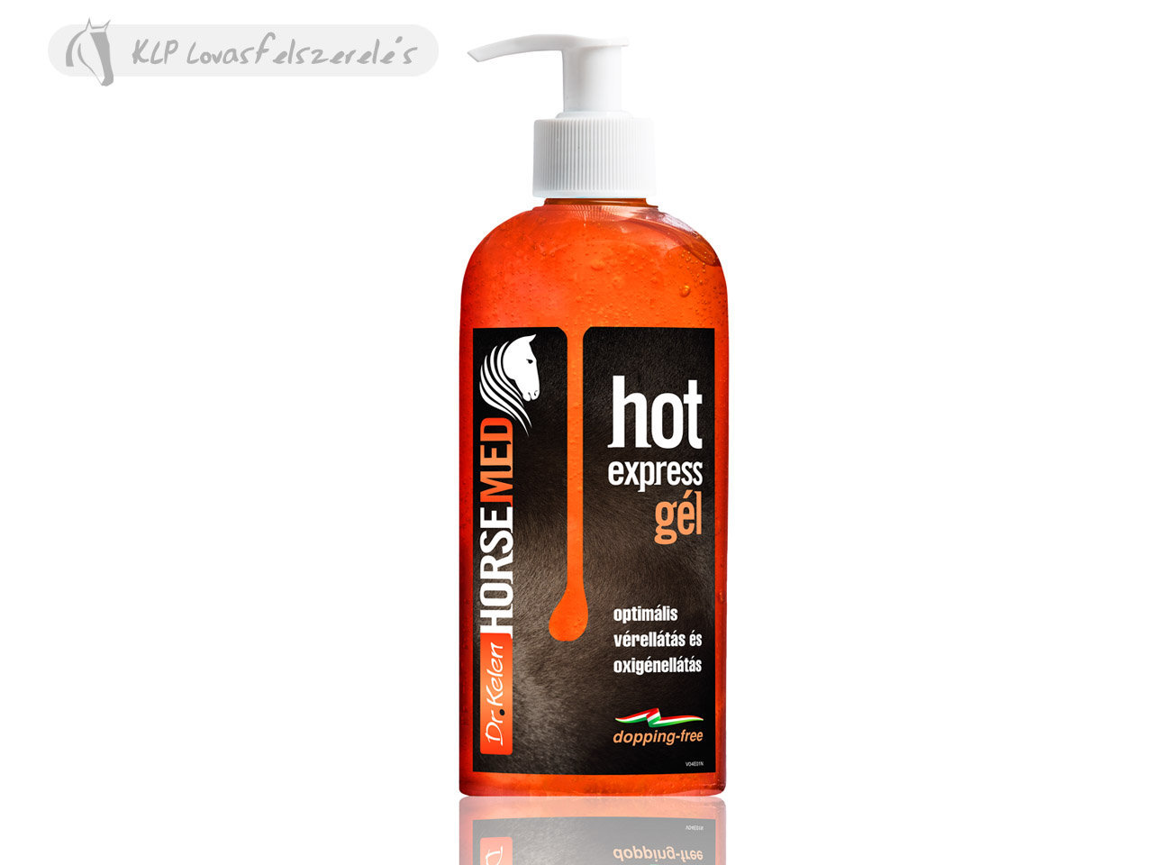 Dr.kelen Horsemed Hot Express - Gel De Încălzire Pentru Cai De Sport / 500Ml